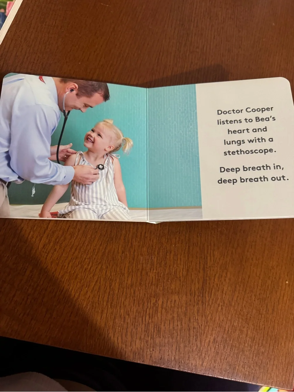 Lovevery Bea Gets a Checkup Board Book - Blue